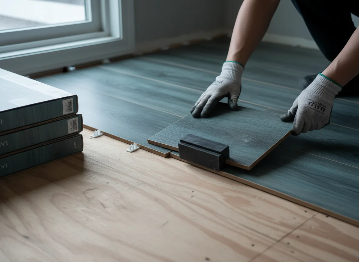 Luxury Vinyl Plank Installation company in Johnson, VT